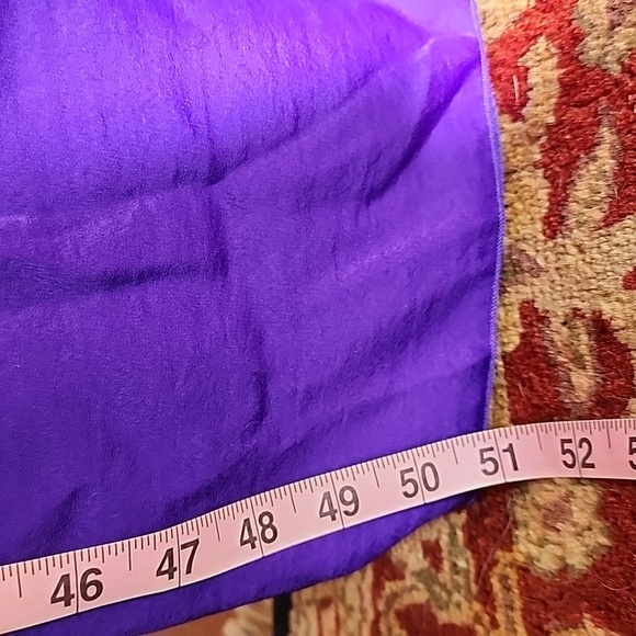 NWT BCBGMAXAZRIA Long Gown Dress with Jeweled Necklace size 2 purple 💜 color - Picture 15 of 15